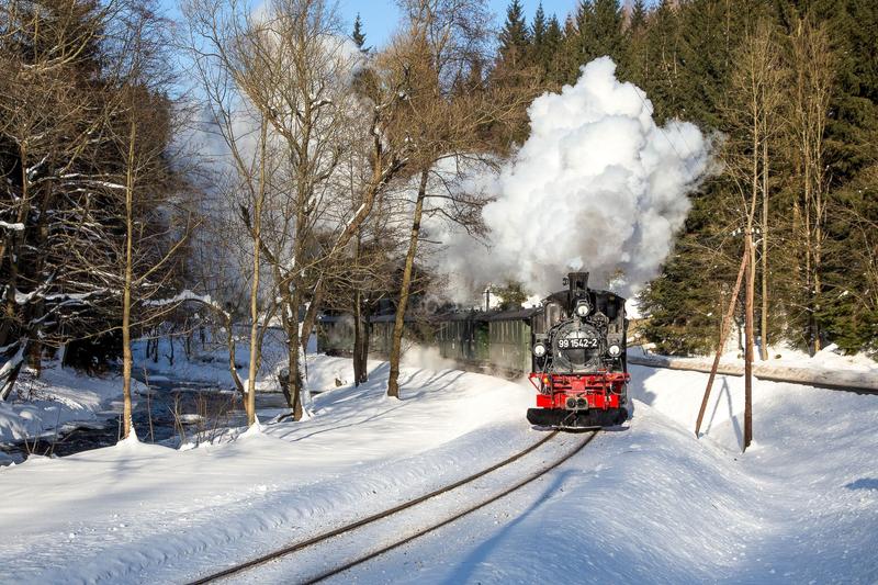 Am Wochenende 28./29. Januar gab es kurzfristig einen Zweizugbetrieb auf der Museumsbahn Steinbach – Jöhstadt. Grund war das angekündigte traumhafte Winterwetter, das Martin Bienek bestens nutzte.