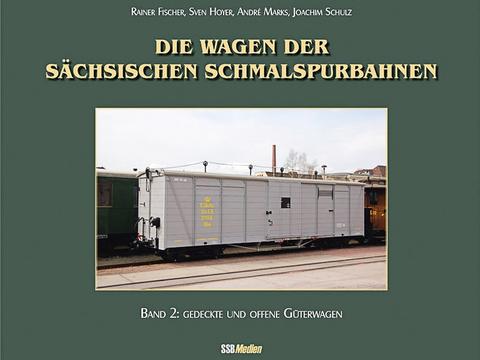 Coverseite des Buchs "Die Wagen der sächsischen Schmalspurbahnen - Teil 2"