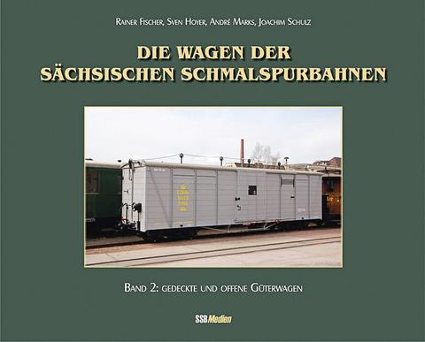Coverseite des Buchs „Die Wagen der sächsischen Schmalspurbahnen - Teil 2“