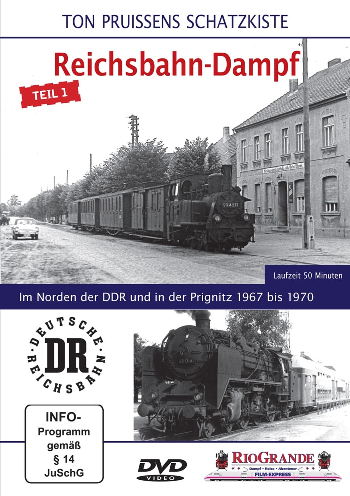 Cover Video „Reichsbahn-Dampf“ Teil 1