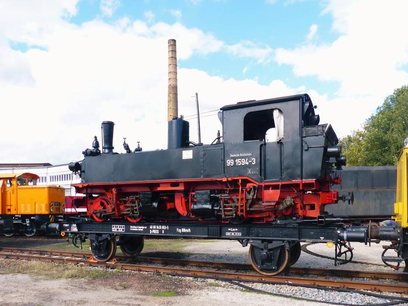 Im September 2015 hatte sich Dank intensiver Arbeit mehrerer Vereinsmitglieder die Lok bereits wieder in ein attraktives Ausstellungsstück verwandelt, das in Glauchau bei Gelegenheiten wie dem Bw-Fest auch gern den Eisenbahnfreunden präsentiert wurde.