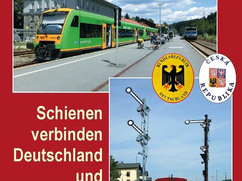 Buchcover: Bernd Kuhlmann - Schienen verbinden Deutschland und Tschechien
