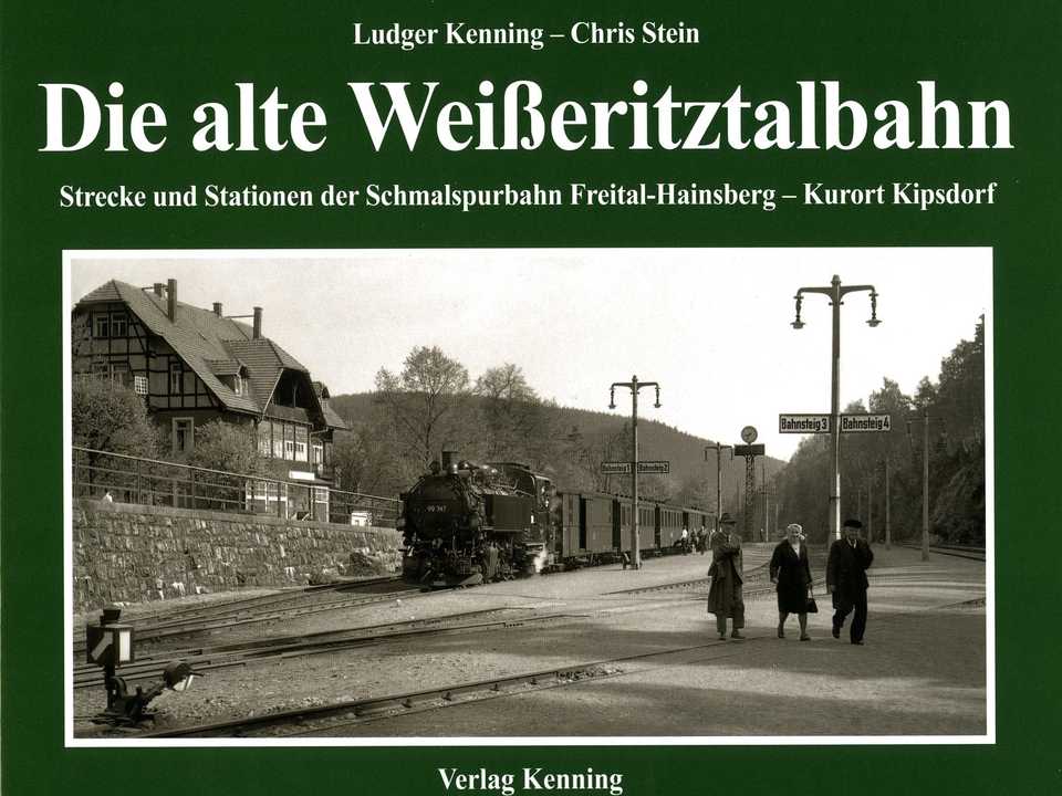 Cover Buch „Die alte Weißeritztalbahn“