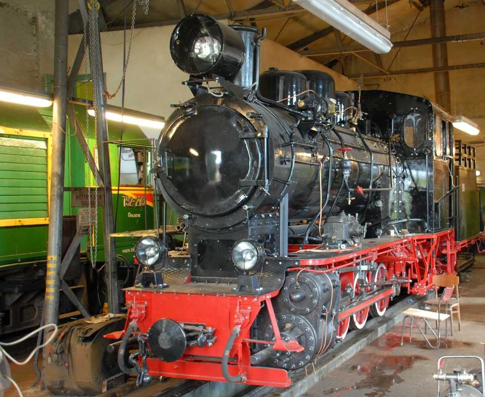 Die Schwesterlok von Lok 20 (ex Gr320) der Bergwerksbahn, Gr319, ist in Lettland jetzt wieder betriebsfähig.