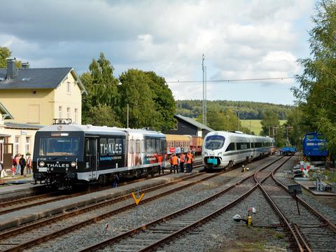 Am 17. September 2019 trafen sich die Mess- bzw. Versuchsfahrzeuge in Schlettau.
