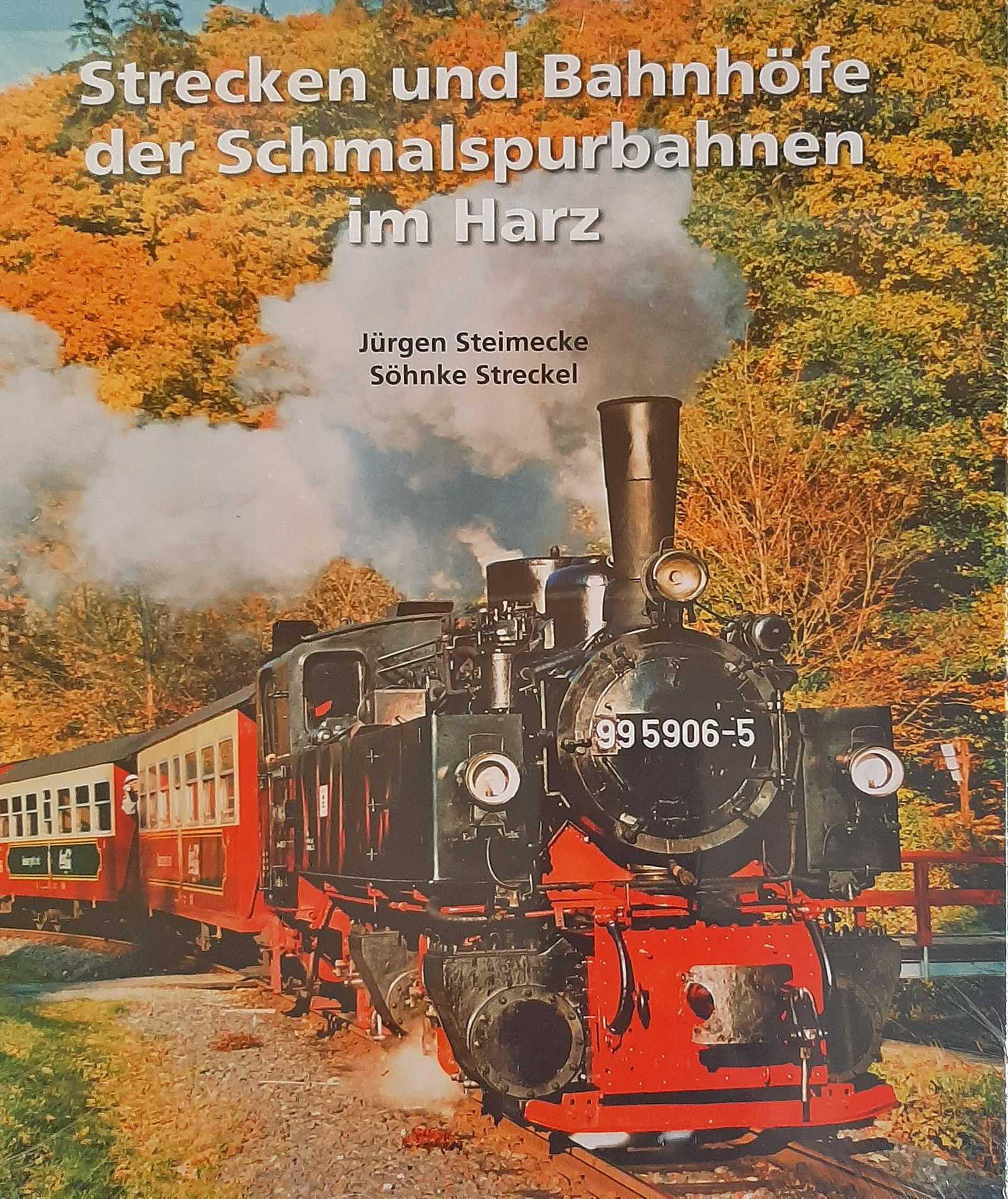 Cover Buch „Strecken und Bahnhöfe der Schmalspurbahnen im Harz“ Band 2
