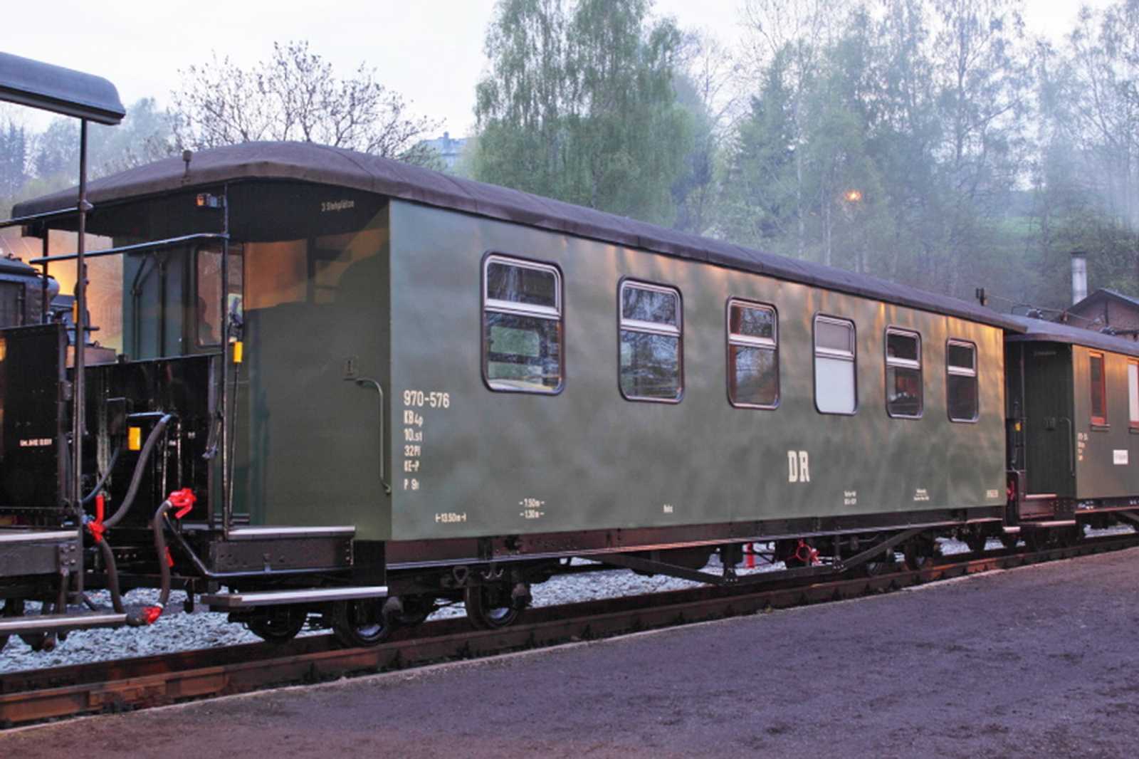 Seit Pfingsten 2010 kommt 970-576 wieder im Preßnitztal zum Einsatz.
