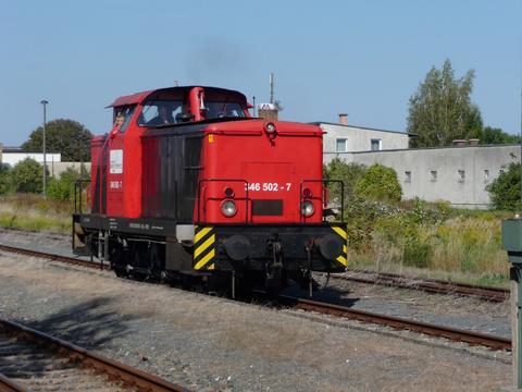 Eine Lok der Erfurter Bahnservice wird beim Bahnhofsfest in Naumburg Ost wieder für Führerstandsmitfahrten zur Verfügung stehen.