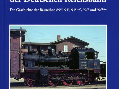 Cover Buch „ELNA-Lokomotiven bei der Deutschen Reichsbahn | Die Geschichte der Baureihen 8962, 912, 9161–67, 9229 und 9261–66“