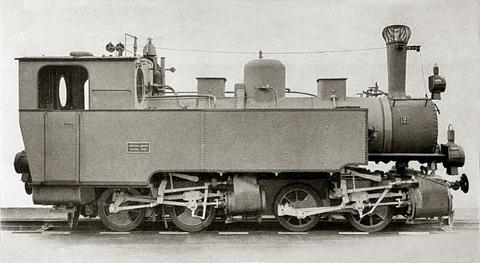 Die 1900 von Borsig gebaute Lok 2 der GMWE. Foto: Sammlung André Marks