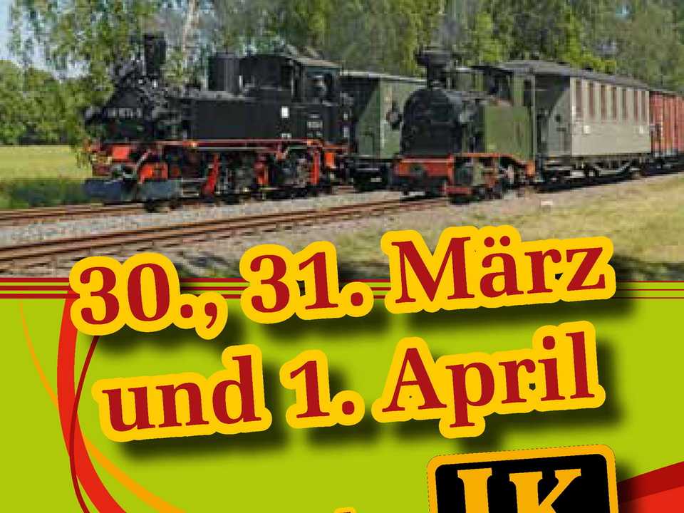 Flyer zum Einsatz der IK Nr. 54 auf der Döllnitzbahn