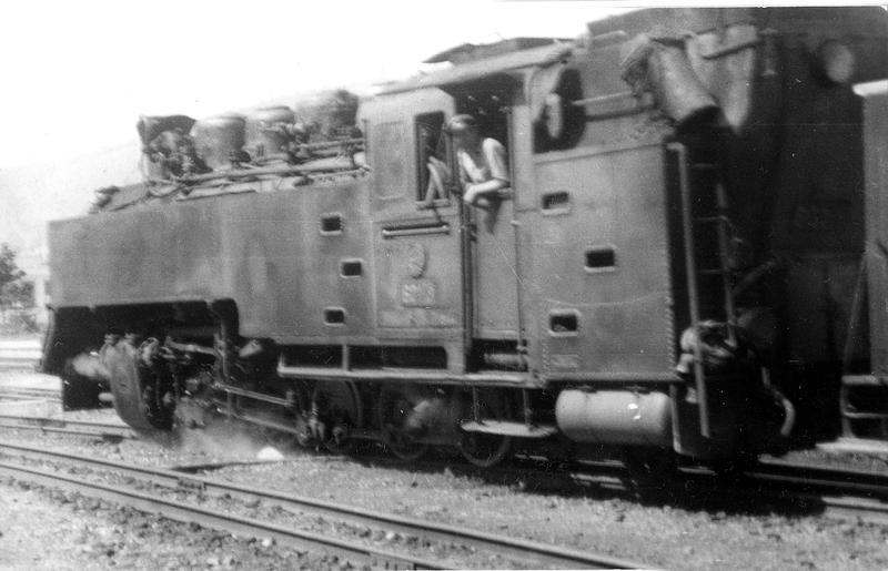 Die Lok 601.76 der BDZ im August 1970 in Dobrinischte.