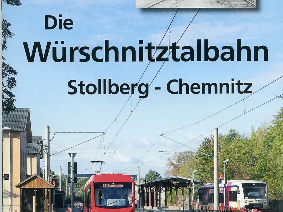 Cover Broschüre „Die Würschnitztalbahn Stollberg - Chemnitz“