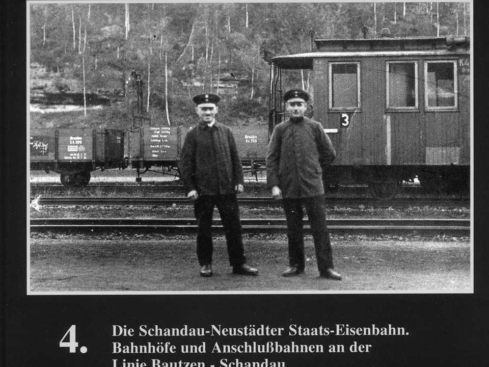 Cover Buch „Eisenbahn in der Sächsischen Schweiz, Band 4“