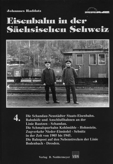 Cover Buch „Eisenbahn in der Sächsischen Schweiz, Band 4“