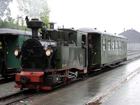 Am 2./3. Juni war die Lok auf der Fichtelbergbahn zu Gast. Am Abend des 3. Juni kam die Nr. 54 wahrscheinlich als erste I K seit über 100 Jahren mit einem Personenzug in Oberwiesenthal an.