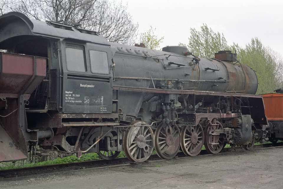58 3049-2 im Zustand als Dampfspender 1992.