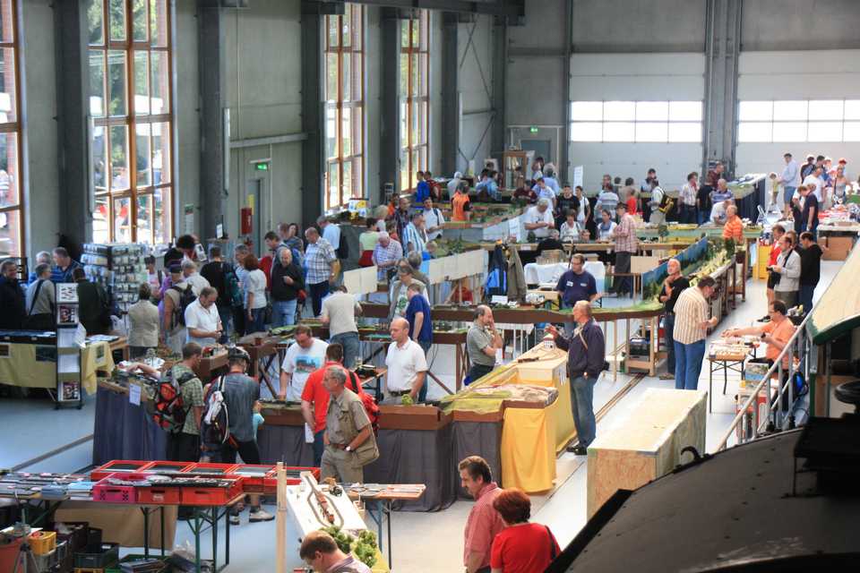 Rund 2100 Gäste besuchten die Modelleisenbahnausstellung vom 1. bis 3. Oktober in der Fahrzeughalle.