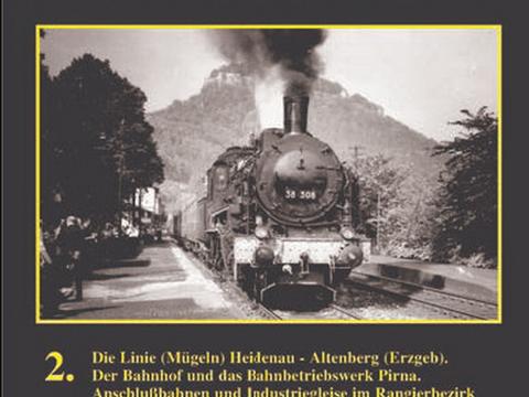 Cover „Eisenbahn in der Sächsischen Schweiz, Band 2“