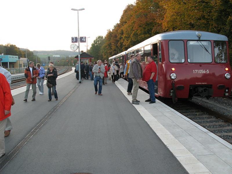 Der letzte EAB-Zug der Saison 2010 erreichte Schwarzenberg am 10. Oktober. Eine überaus erfolgreiche Saison geht damit zu Ende.