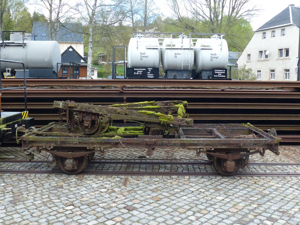 Die Reste einer Bm-Lore und der Hw 97-24-57 trafen am 17. Mai 2021 in Schmalzgrube ein, wo sie Volker Anton am 22. Mai aufnahm.