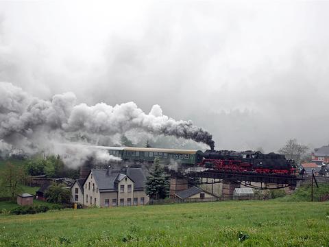 Aussichtsbahn in Markersbach,