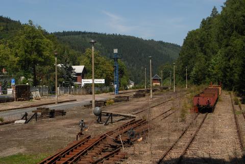 Wie lange bleibt Kipsdorf wohl noch ohne Bahnanschluß?