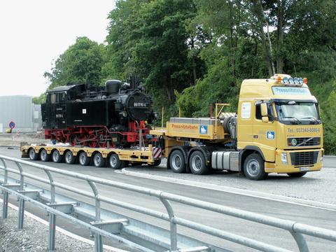 Am 18.5.2009 traf die VI K 99 715 in Schwarzenberg ein.