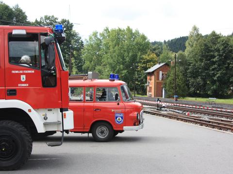 Für die Feier der Freiwilligen Feuerwehr in Steinbach