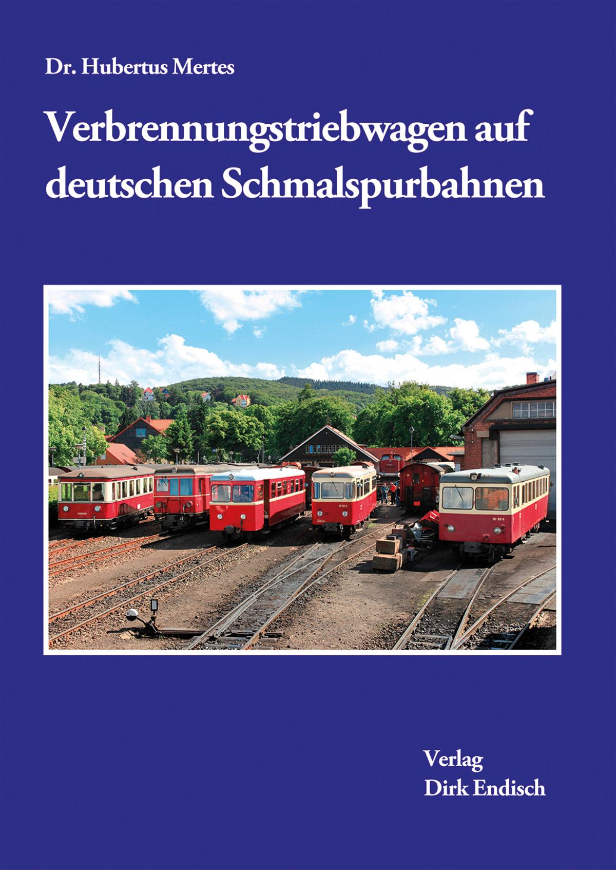 Cover Buch „Verbrennungstriebwagen auf deutschen Schmalspurbahnen“