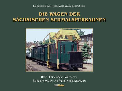 Cover zum Buch „Die Wagen der sächsischen Schmalspurbahnen“ Band 3