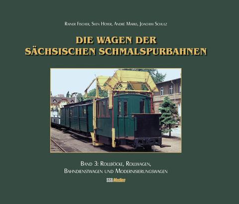 Cover zum Buch „Die Wagen der sächsischen Schmalspurbahnen“ Band 3