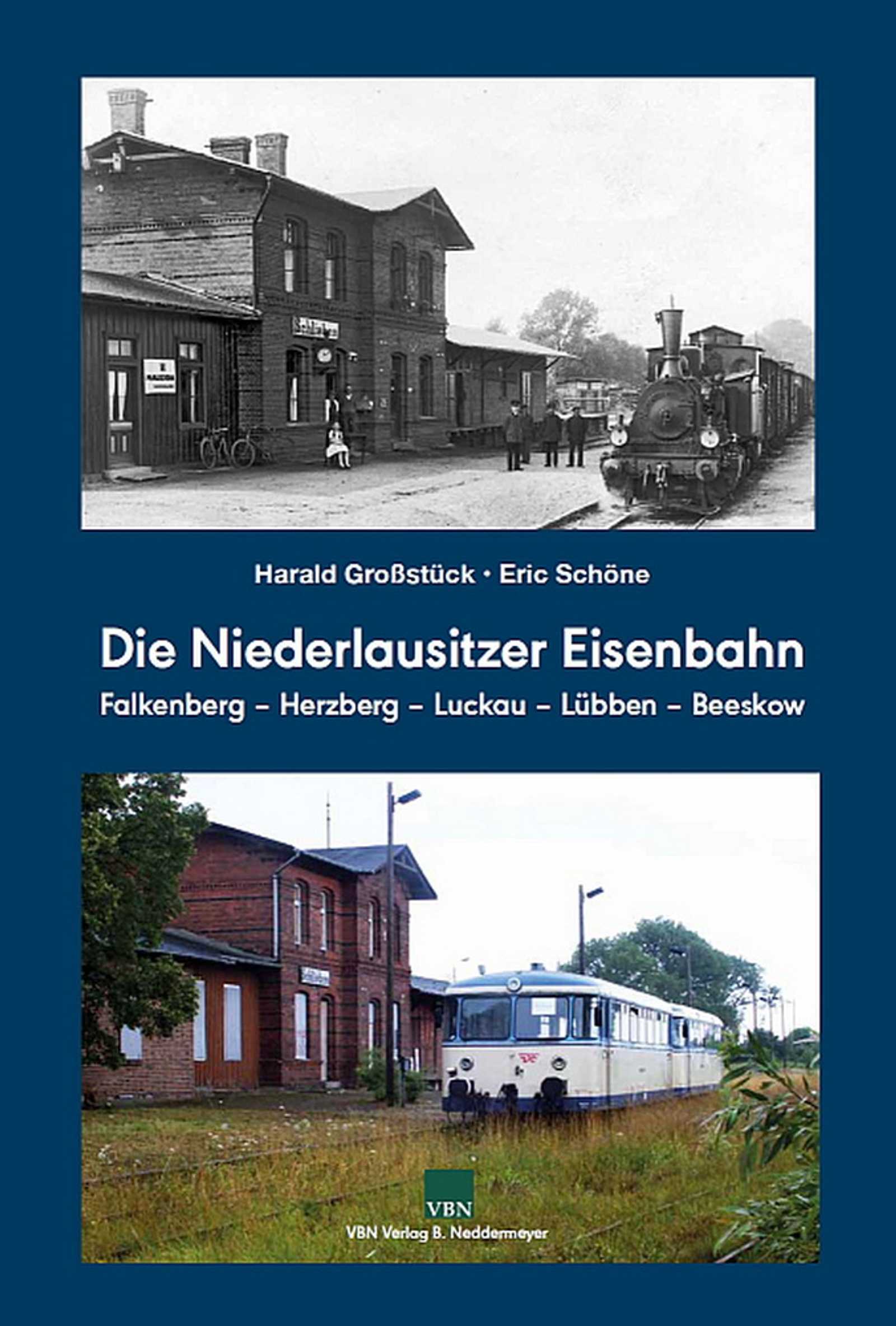 Cover Buch „Die Niederlausitzer Eisenbahn“