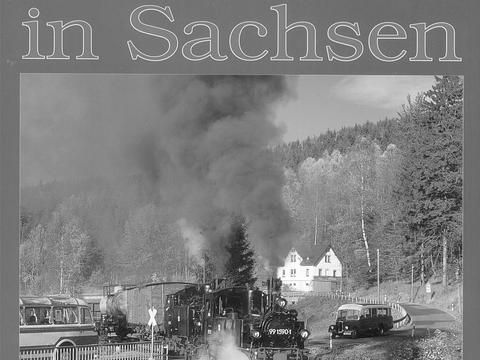 Cover Broschüre „125 Jahre Schmalspurbahnen in Sachsen“