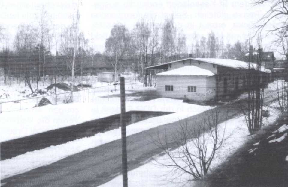 Etwa vom gleichen Standpunkt im Bahnhof Wilsdruff entstand fast 40 Jahre später – im März 2006 – diese Aufnahme.
