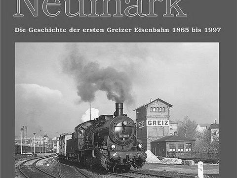 Cover Broschüre „Die Nebenbahn Greiz – Neumark“