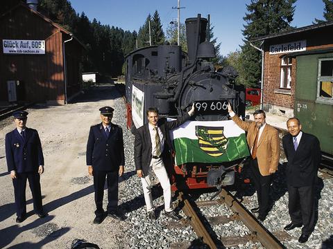 Am 13./14. Oktober 2005 kehrte 99 606 nach über zwölf Jahren Abstellzeit im DB Museum Nürnberg nach Sachsen zurück. Am 14. Oktober übergab der neue Lokeigentümer, der Verein zur Förderung der Sächsischen Schmalspurbahnen e. V. (VSSB), die Lok für die nächste Zeit in die Obhut des Fördervereins Historische Westsächsische Eisenbahnen e. V. (FHWE), der die IV K nun in seinem Lokschuppen in Carlsfeld betreut.