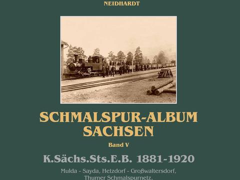 Cover Schmalspur-Album Sachsen Band V