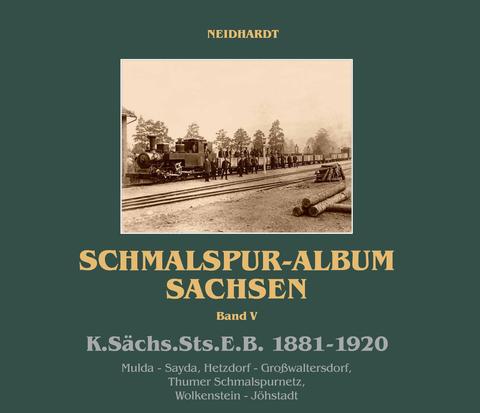 Cover Schmalspur-Album Sachsen Band V