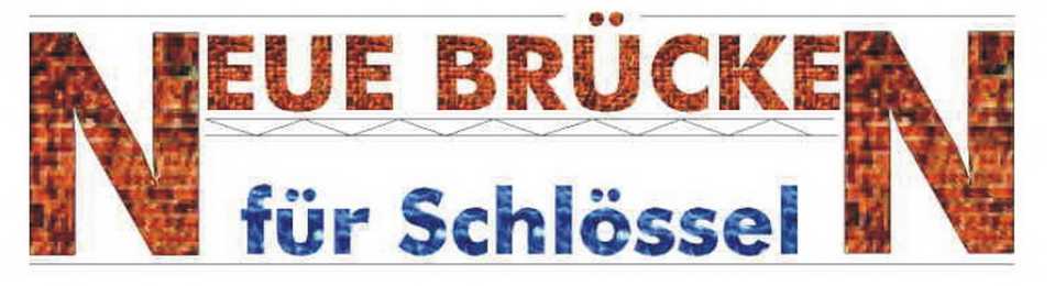 Logo der Spendenaktion „Neue Brücken für Schlössel“