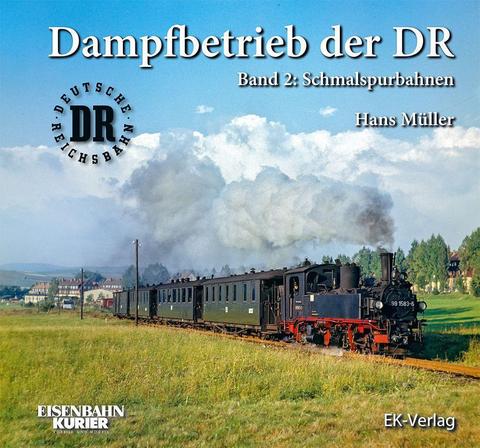 Cover Buch „Dampfbetrieb der DR“