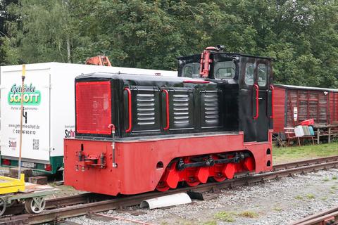 Diesellok 199 311 in Aufarbeitung in Lohsdorf