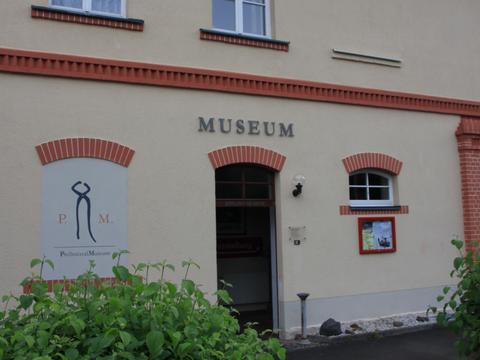 Eingangsbereich des Preßnitztal-Museums in Niederschmiedeberg.