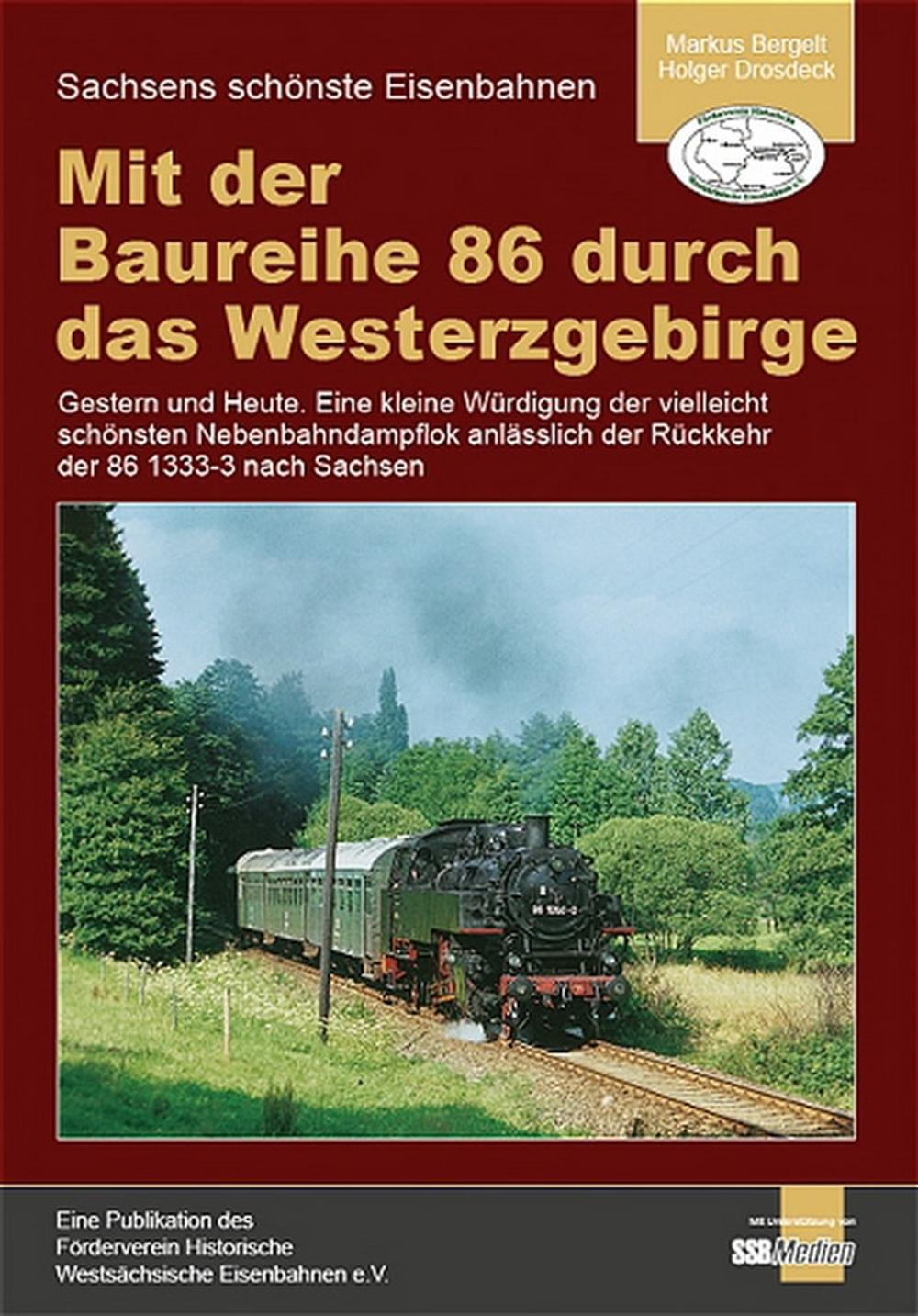 Coverbild „Mit der Baureihe 86 durch das Westerzgebirge“